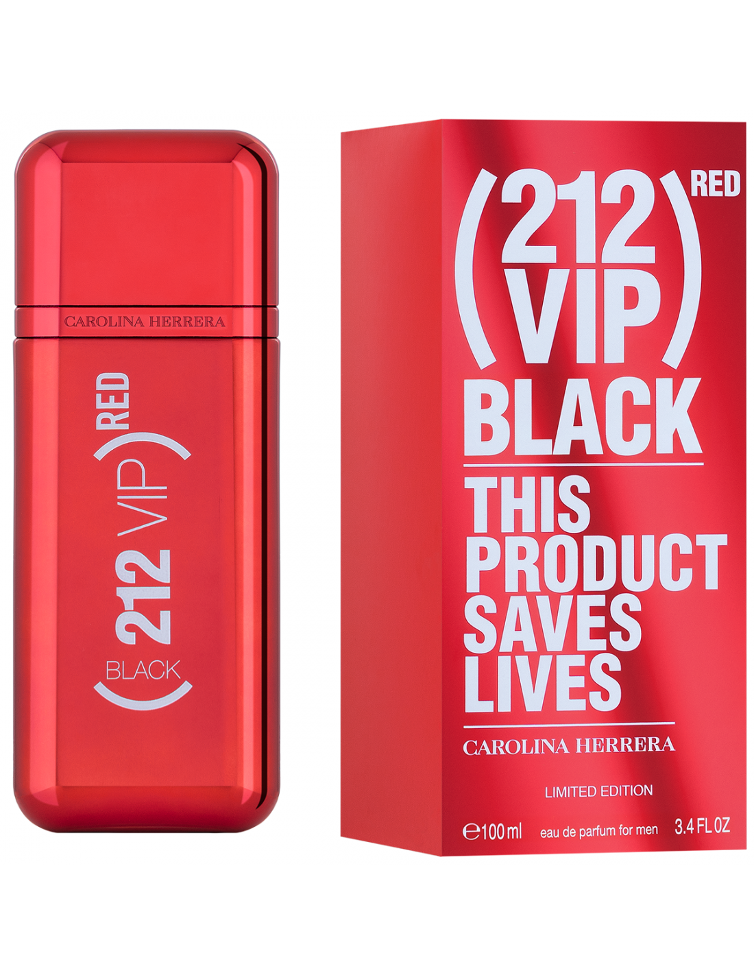 212 vip men red